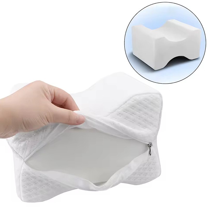 بالش طبی بین زانویی مموری دار مدل Knee Pillow
